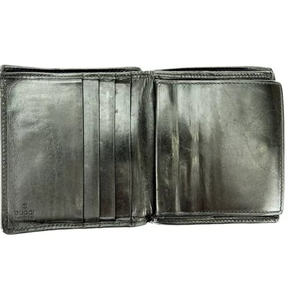 Authenticity Guaranteed Gucci Two-Fold Wallet Log… - image 8